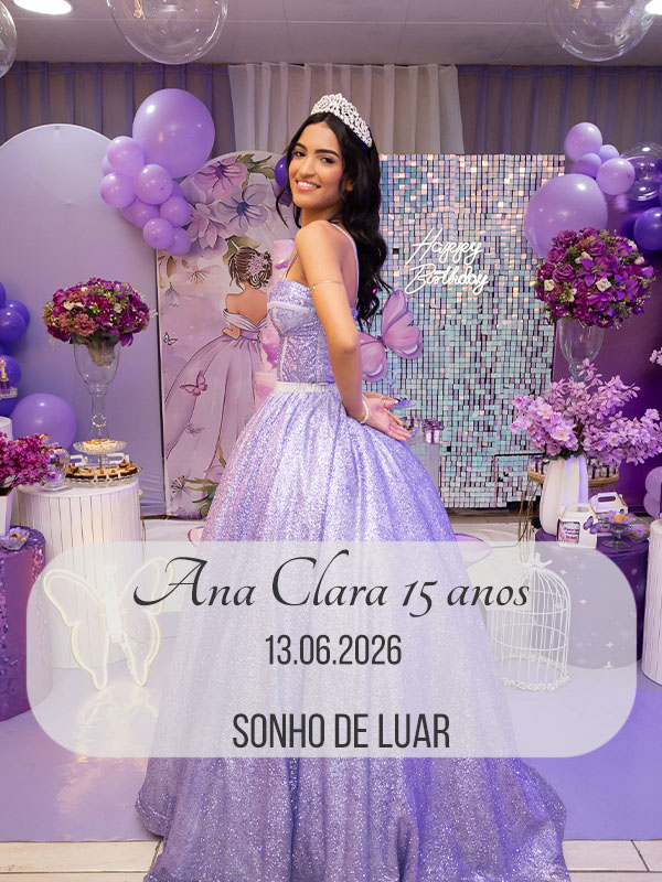 Festa de 15 anos de Ana Clara